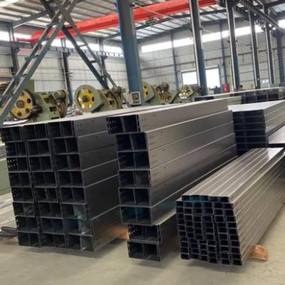 Indoor 100mm Width Solid Cable Tray Fire Resistance Weather Resistance