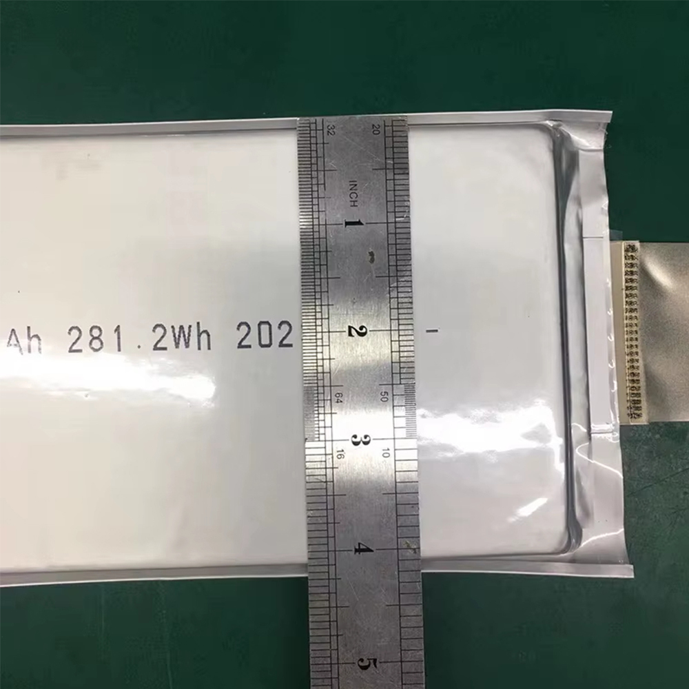 76Ah 3.7V Large Format NCM Pouch EV Lithium Ion Power Battery Pack