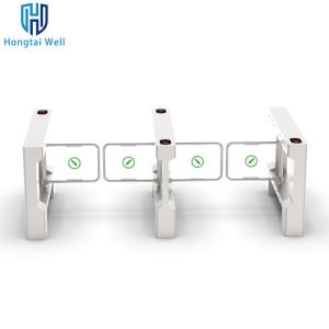 Supermarket Entrance Swing Barrier Turnstile RS232 OR RS485 Communication Port