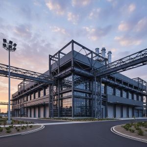 Turnkey Steel Structure Warehouse Full Service Design Fabrication Installation Prefab Building Complete Solution