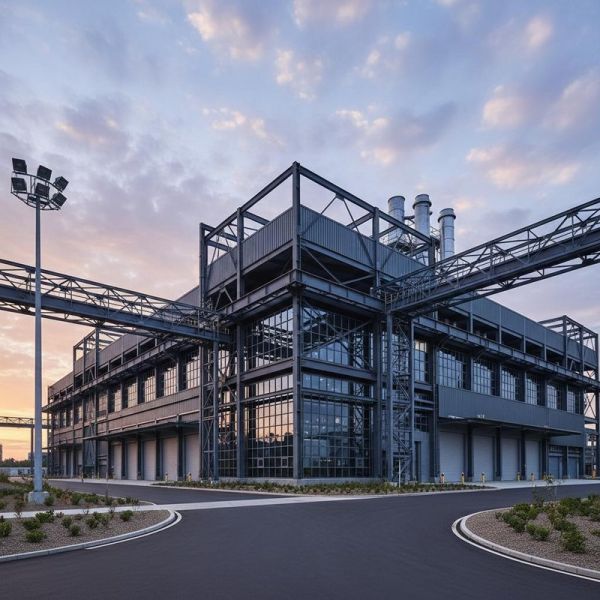 Turnkey Steel Structure Warehouse Full Service Design Fabrication Installation Prefab Building Complete Solution