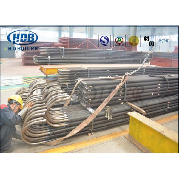 Carbon Steel Titanium Spiral Finned Tube Coil For Boiler Economizer ASME Standard