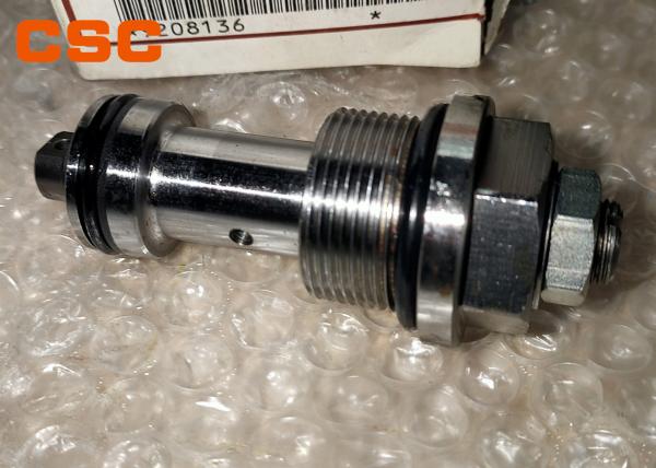Válvula de escape 120-2 9208136 EX da máquina escavadora industrial, peças da máquina escavadora de Hitachi