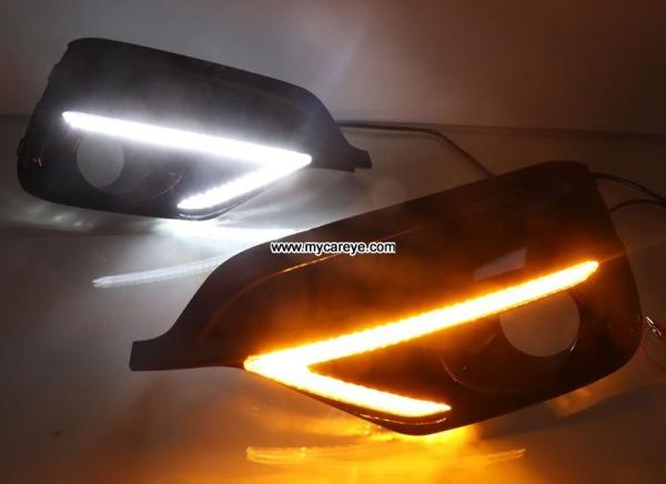 Honda Jazz Fit 2018-2019 LED Daytime Running Lights DRL driving daylight