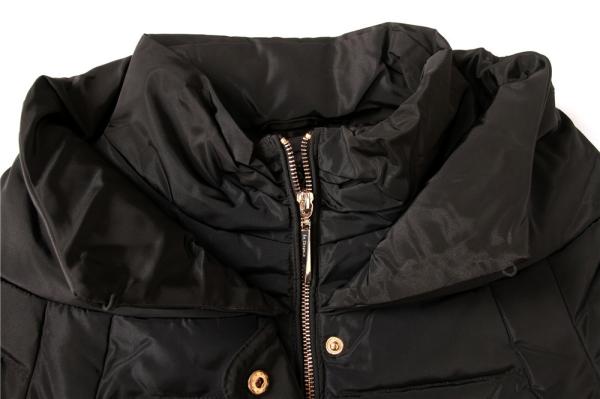 Stockpapa Coats And Jackets Clothing Black Casual Ladies Longline Down Jacket