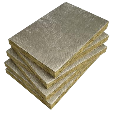 Flame Retardant Aluminum Foil Faced Fireproof Rock Wool Duct Wrap
