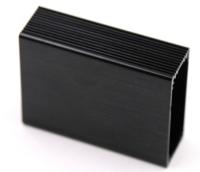 Cerco de alumínio expulso portátil de Customzed para o revestimento do pó dos equipamentos eletrônicos
