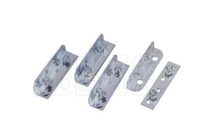 Surface Mounted Metal Bed Rail Brackets , Bed Connector Brackets Anti Rust