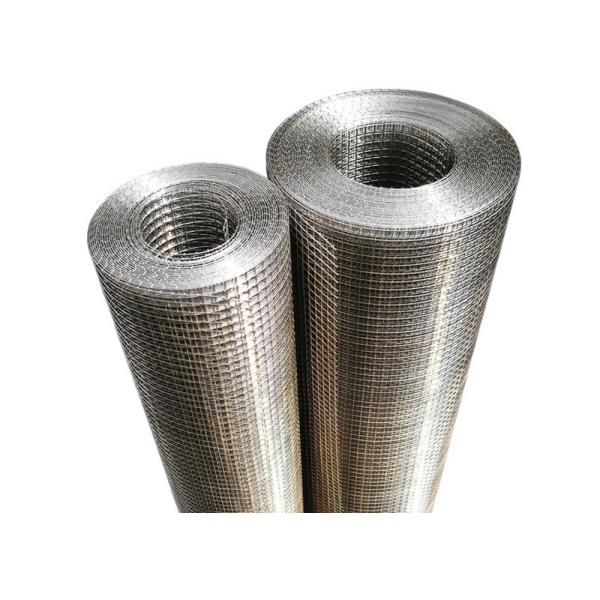 304 316 316l Stainless Steel Welded Wire Fabric 1/4 Inch 1/2 Inch Silver