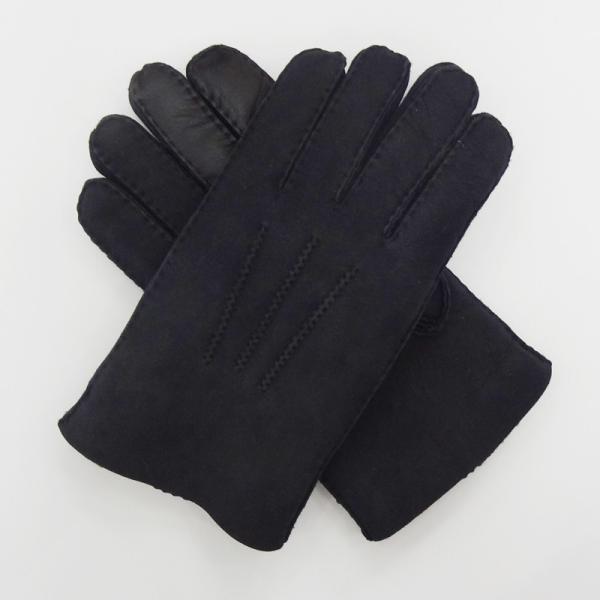 2019 original sheepskin shearling 5 fingers winter gloves touch screen