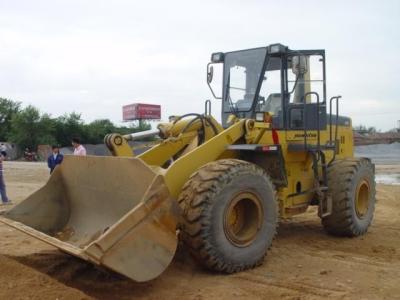 Ano 2008 da capacidade da cubeta dos carregadores 3.2cbm da roda de mão de KOMATSU WA380 segundo