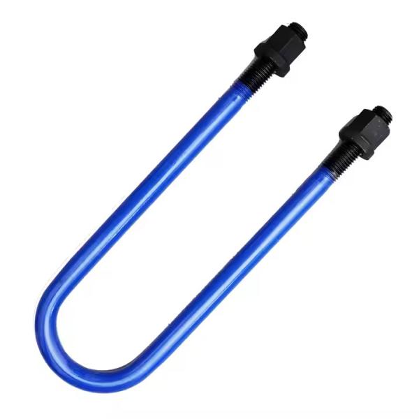 10.9 Grado U Cerrojo de abrazadera de tubería galvanizado cerro U Azul para reemplazo