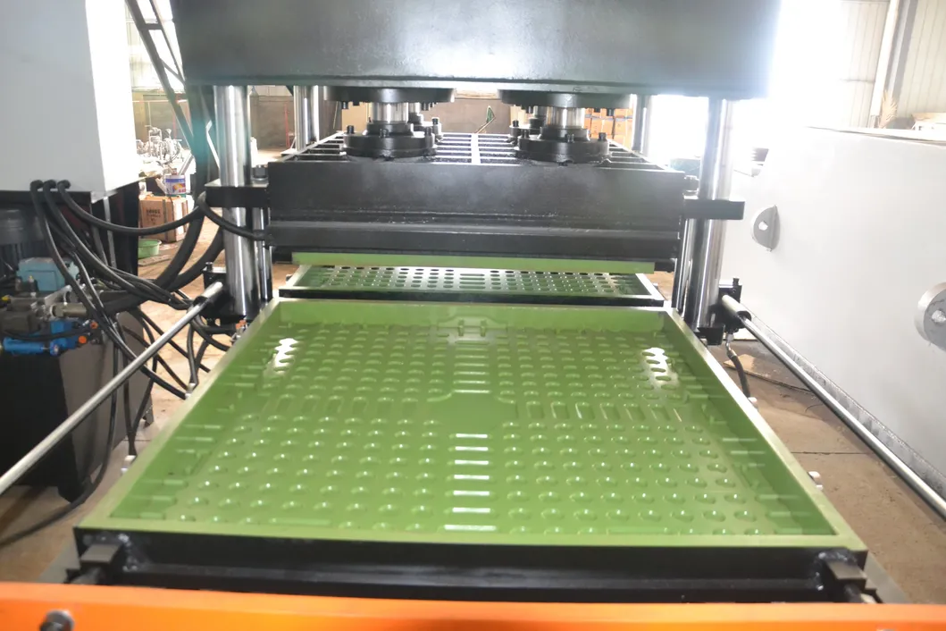 Automatic Hydraulic Rubber Tile Press Machine for Floor Gym Tiles