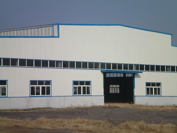 EN1900 Steel Structure Warehouse Gr50 Zinc Coated Prefabricated Warehouse For Sale
