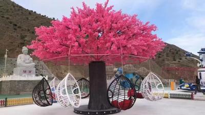 High Durability Interactive Blossom Tree Swing Playground Equipment