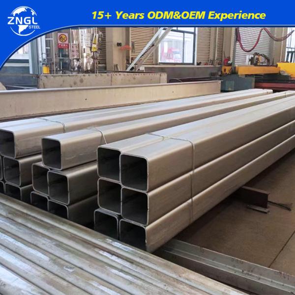 Hot Rolled DN15 DN20 Ms Pipe Mild Steel Pipes Round Square Rectangular Galvanized IRON Gi Carbon Steel Pipes Galvanise Pipe Stainless Steel Tube Pipe