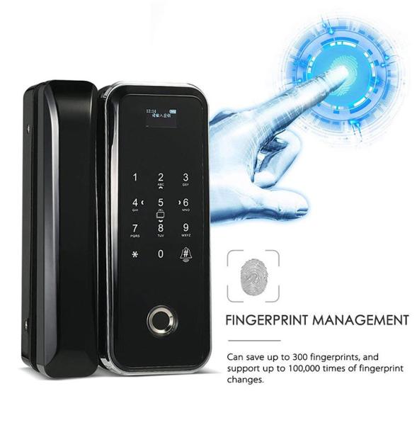 Keyless Sliding Glass Door Security Locks Electronic Intelligent