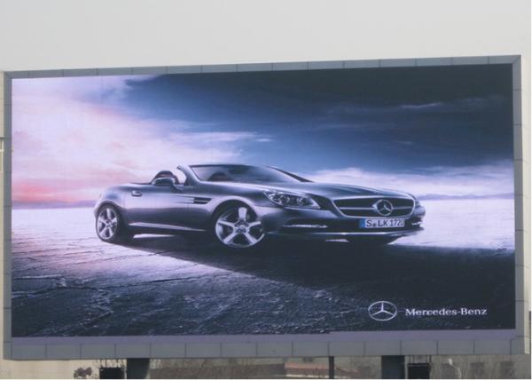 Digital Outdoor Fixed LED Display P6 , Outdoor SMD3535 ICN2037 LED Advertising Screen
