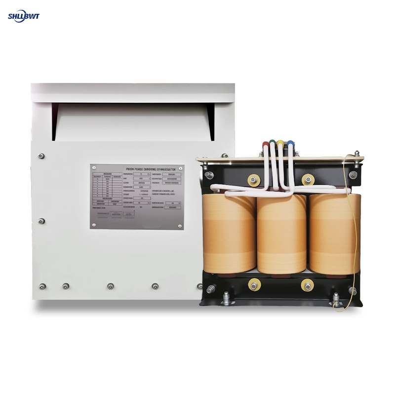 100kVA Three Phase Step Down Isolation Transformer with Copper Winding and Class
