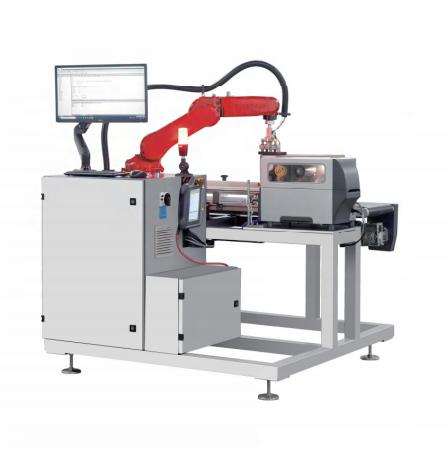 Améliorez votre efficacité de production avec des robots Automatisation intégration Machine d'étiquetage robot