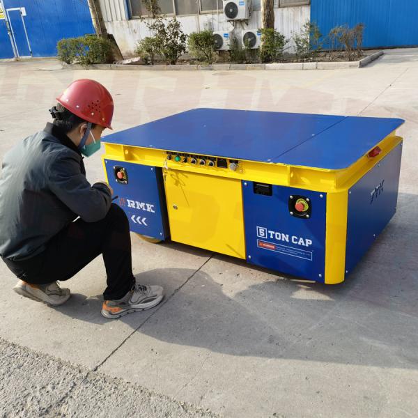 5 Ton Stacks And Panels Carriage Electric Motorized Transport Cart