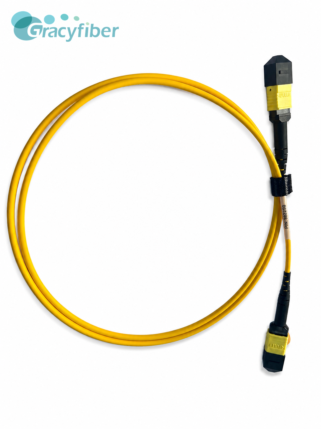 Polarization Maintaining PM MPO Branch Patch Cord Low Insertion Loss Breakout Fiber Optic Cable