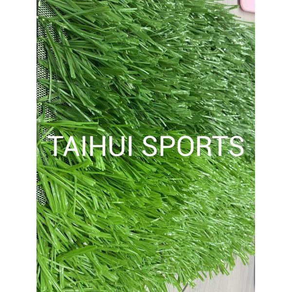 50mm Artificial Grass For Football Turf Eco Friendly Excellent Shock Absorption
