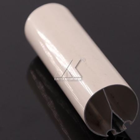 Powder Coating Curtain Rod Material 6063 Material Alumilium Extrusion Profile