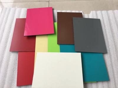 Material composto de alumínio vermelho 1550 x 5500 x 5mm do revestimento com espessura de 0.50mm Alu