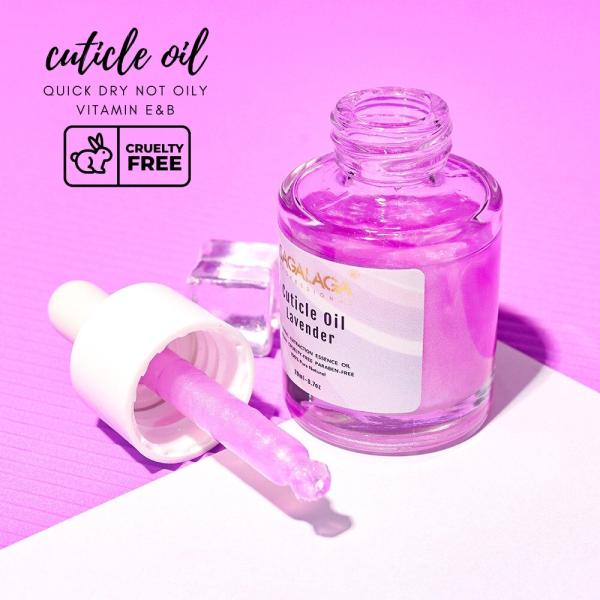 Nail Care Treatment Organic Cuticle Oil with Glitter Private Label Shimmer Cuticle Oil with Fast Dry No Greasy Oil