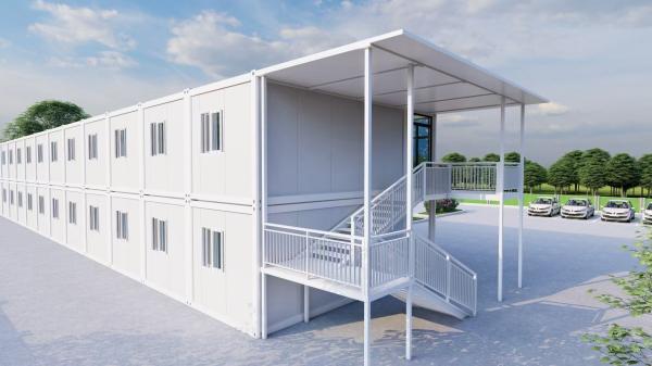Casa de contêiner de luxo pré-fabricada expansível Casa de Vila 20ft 30ft 40ft