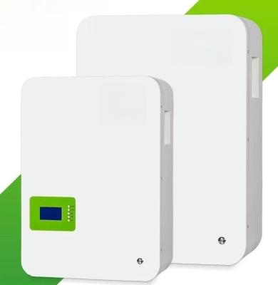 Bateria solar de iões de lítio Lifepo4 montada na parede 48V 50ah 100ah 200ah 5KWh 10KWh