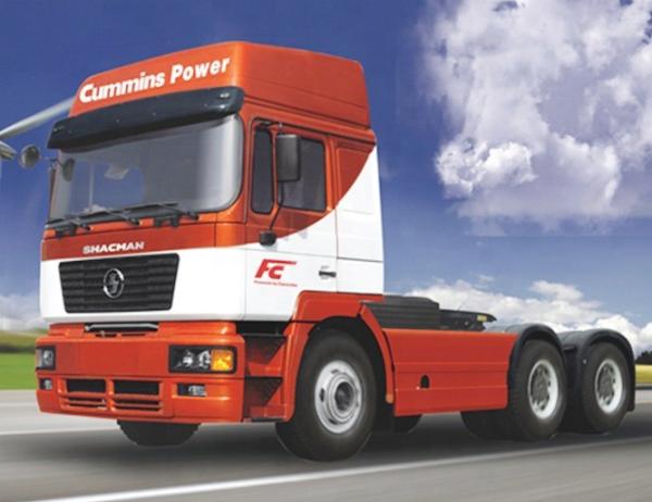Euro 2 Shacman F2000 Tractor Head Heavy Trailer Truck 430HP Personalizável