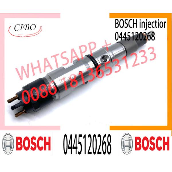 Excavator Parts DX140 DL06C Common Rail Injector 65.10401-7004A 0445120080 0445120268