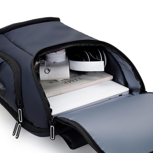 ODM Waterproof Travel Laptop Backpack Bags 15.6 Inch Anti Theft Charging Backpack