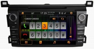 Car Multimedia Stereo Headunit Autoradio Sat Nav Navigation for Toyota RAV4 2013 wholesaler price OCB-7016