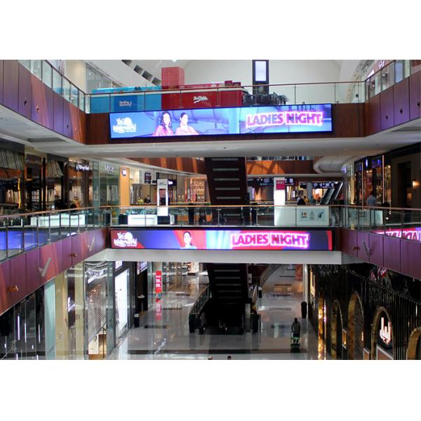 HD Full Color P2 Indoor LED Displays 128x64 dots For Sports Halls