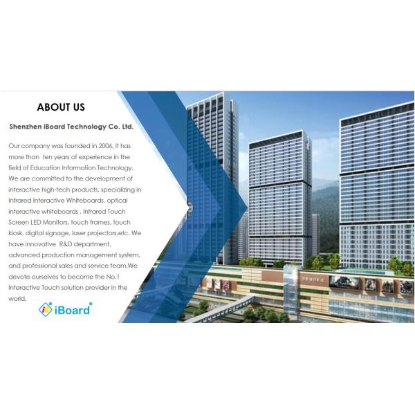 инфракрасн взаимодействующее Whiteboard дикторов 2*15W 50000 часов удваивает системы