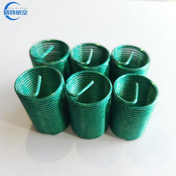 Nickel Plated Thread Reinforcement Screw Lock Thread Insert for Wood Non-Customized and Long-Lasting
