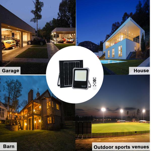 Wholesale Price Projector Lamp Outdoor Long Range 500w Solar Flood Light for garden house use waterproof