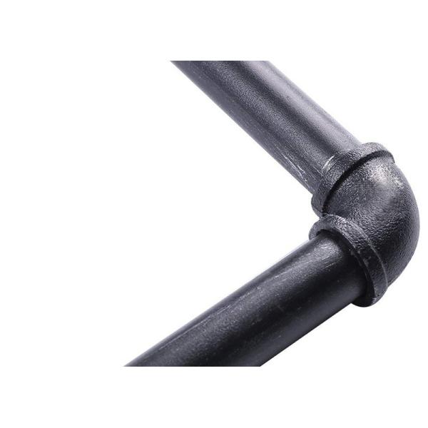 Round Malleable Steel Pipe Fittings / 1 2 Inch Pipe Fittings For Furniture