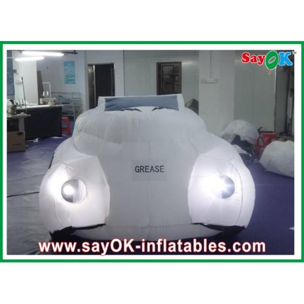 Подгонянный рекламировать головку автомобиля 2 Lenghth 3m случаев раздувную вел шарики