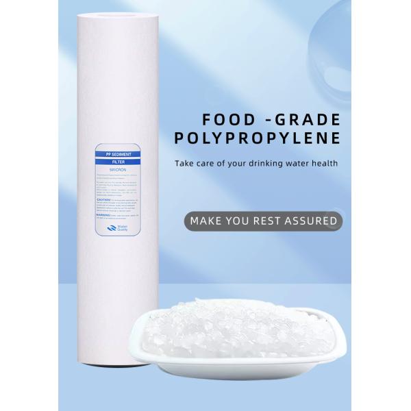 Большой диаметр 20 дюймов PP осадочный фильтр картриджей для замены фильтрации воды