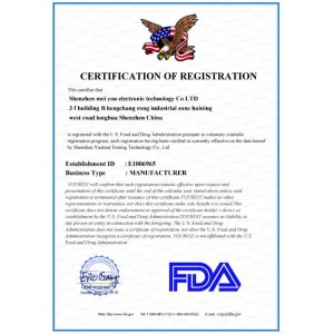 Hefei DX Medical  Co., Ltd. Certifications