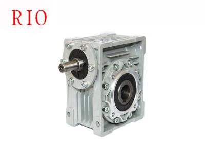Nrv75 Axial Entry Aluminum Worm Gear Reducer Highly Accurate No Rust