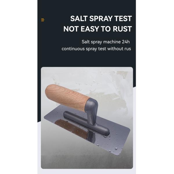 Поддержка настройки 8 дюймов длины лезвия деревянная ручка нержавеющая сталь штукатурка трофея