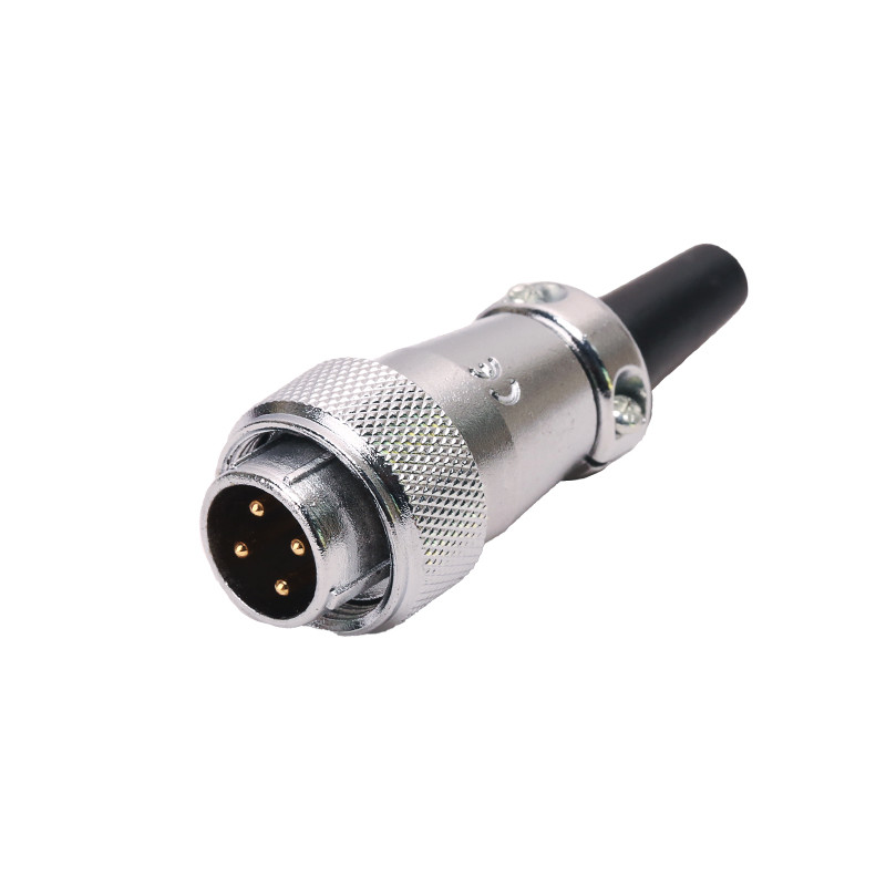 Соединитель Rigoal IP68 круговой, мужчина Pin M14 4 к разъем-вилке с защищенный