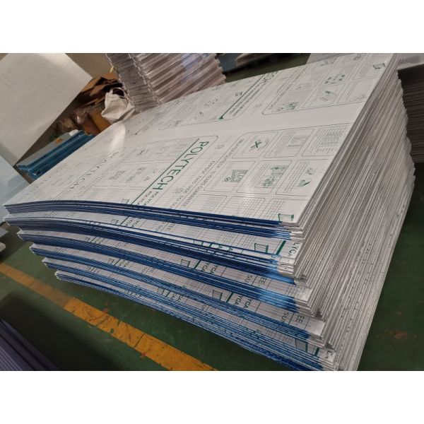 Opal Polycarbonate Hollow Sheet PC Hollow Sheet Thick 4mm To 20mm Transparent Lightweight Durable Construction Material