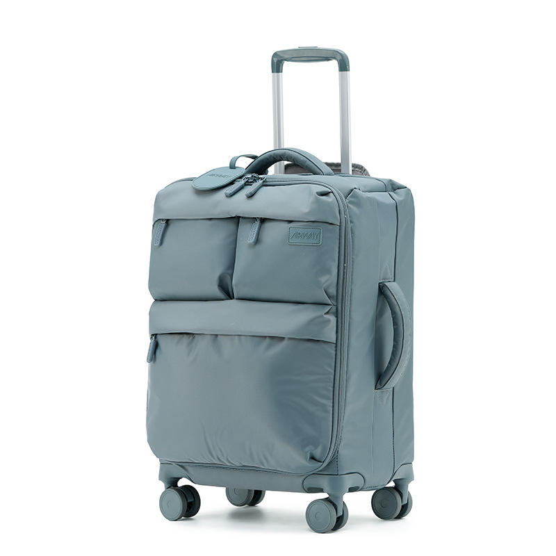 Best-Selling Sports Style Ultra-Lightweight Waterproof Sports Luggage Durable Nylon Fabric Suitcase Silent Wheels Sturdy Durable