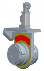 Foundation Trench Cutter hydromill Systems Gear Reducer grade Alloy Steel With Precision Machining Cutter